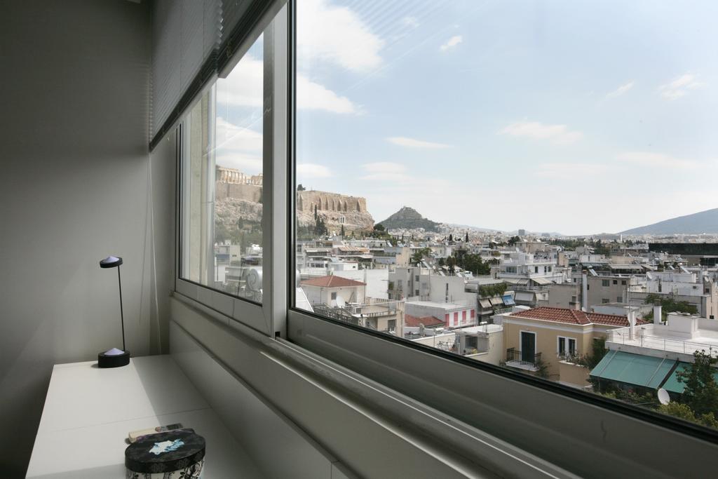 Mind-Blowing Acropolis View Apt Atény Exteriér fotografie